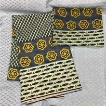 Модальные эластичные атласная шёлковая ткань Африканская мягкая восковая ткань с принтом 2 ярда шифон 4 ярда audel modell ИМИТИРОВАННАЯ ткань Анкара 1909224