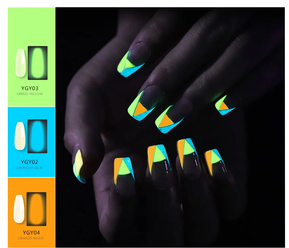 SAVILAND Светящиеся в темноте ногти 30 г полигель лак для ногтей светящийся полигель наращивание УФ-гель для ногтей художественный Гель-лак для ногтей