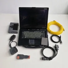 Icom A2 для bmw диагностический инструмент с V12. программным обеспечением HDD/SSD CF52 Toughbook ноутбук для bmw Icom A2 b c готов к использованию