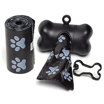 

Clean Pick Up Tools Pet Accessories 50Rolls Dog Poop Bags Pet Waste Garbage Bags Biodegradable Outdoor Carrier Holder Dispenser