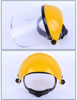

Clear Safety Protective Cover Head-mounted Face Eye Shield Screen Grinding Full Face Mask Face Protection Cover Mask