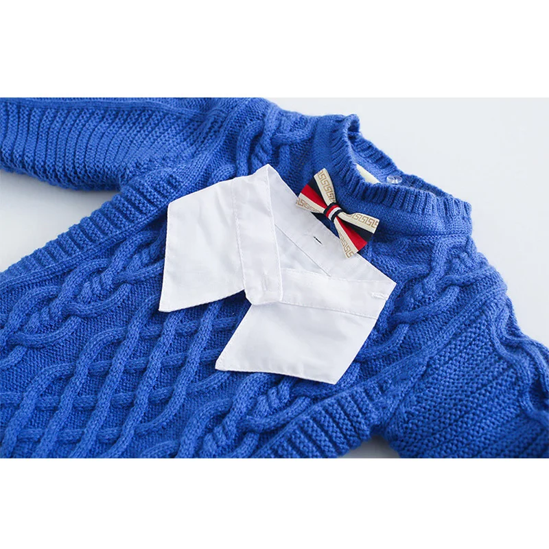 Г. Детские свитера для девочек; осенне-зимний Однотонный свитер для маленьких мальчиков и девочек; вязаная теплая одежда с длинными рукавами для детей