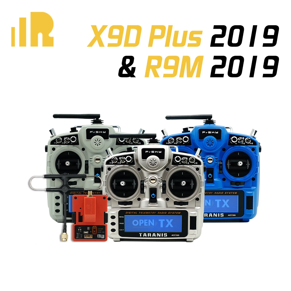 Передатчик FrSky Taranis X9D Plus 2019 2 4G 24CH ACCESS ACCST D16 с функцией R9M для RC|Детали и аксессуары| |