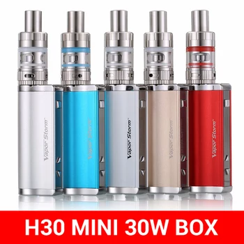 

Vape H30 Kit Box Mod 2200mah Battery Cigarette Electronique Tank Cigarro Eletronico Vaporizador 7-30W Pod