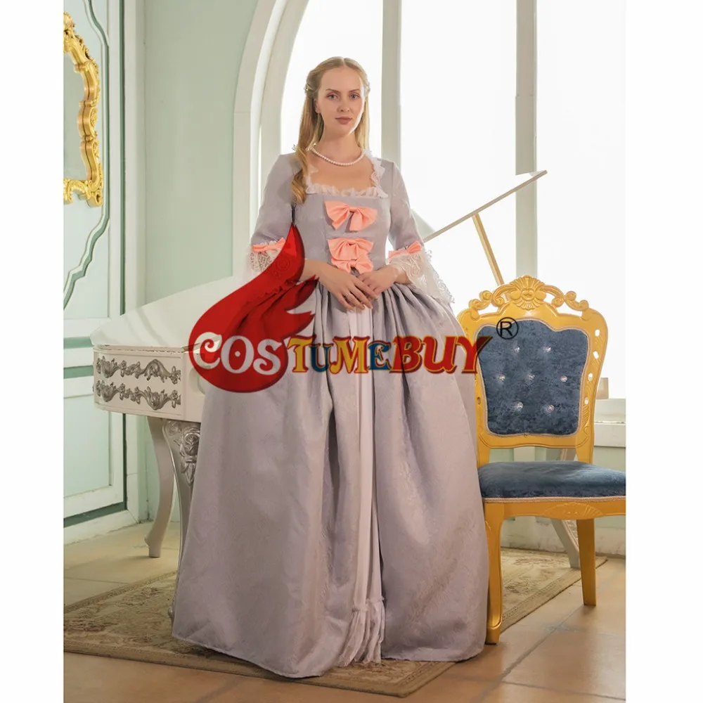 Costumebuy викторианская Мария Антуанетта рококо Готический шар платье Антуанетта барокко маскарад платье принцессы для женщин на заказ