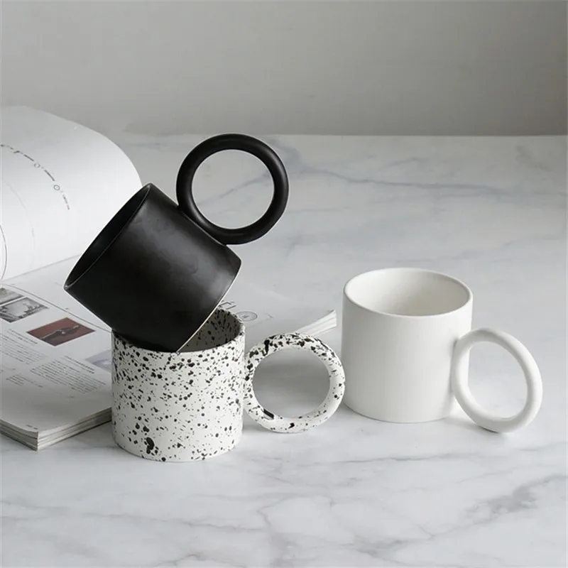 Nordic Minimalist Ceramic Plump Mug