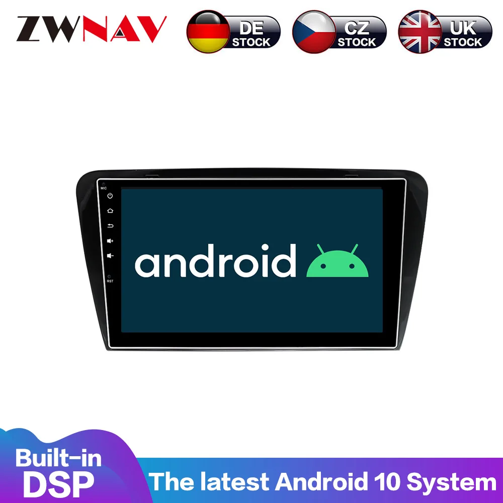 

Android 10 PX6 4+64G With DSP Carplay IPS Screen For Skoda Octavia 2014-2016-2017 BIG SCREEN Automatic AC Radio Stereo GPS