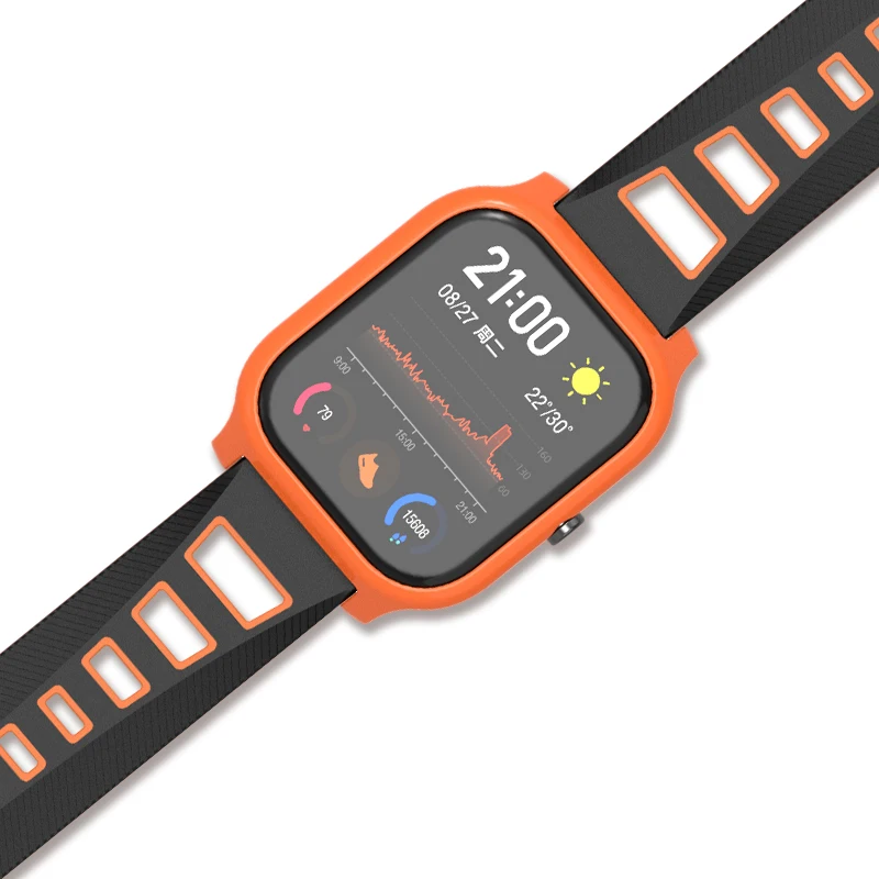 Для Huami Amazfit GTS Защитная крышка для Xiaomi Bip S Ремешок Браслет пластиковые защитные