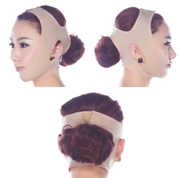 

1pc Elastic Bandage Tape Facial Slim V Shape Mask Facial Slimming Sport Tape Bandage Mask Lifting Bandage Belt Face Care Bandage