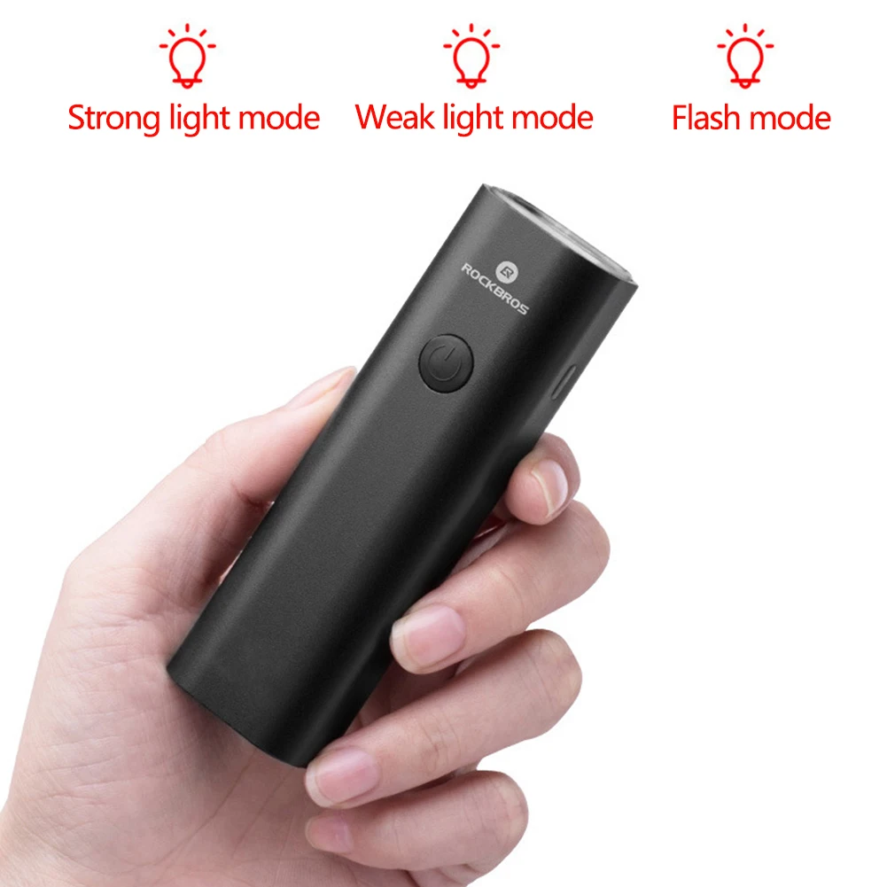 USB Charging Riding Flash DIY Outdoors Night Cycling Accessories Aluminum Alloy Rechargeable Professional Bike Light Waterproof