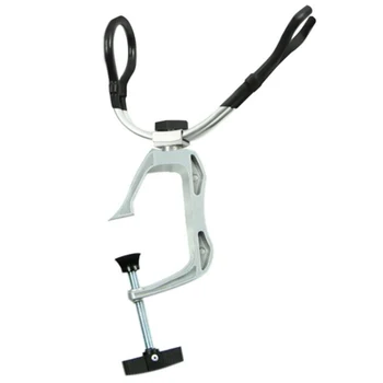 

360 Degrees Rotatable Rod Holder with Screws Boats Fishing Rod Support Holder Bracket Yacht Kayaking Yacht Fishing Tackle Tool