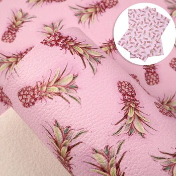 

david angie 20*34cm Flower Fruit Litchi Or Smooth Synthetic Artificial Leather,DIY Handmade Materials,Sewing,1Yc10485