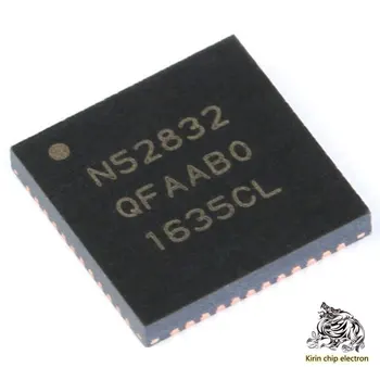 

5pcs/lot nrf52832-qfaa -r qfn-48 2.4ghz RF wireless transceiver chip multiprotocol NRF52832