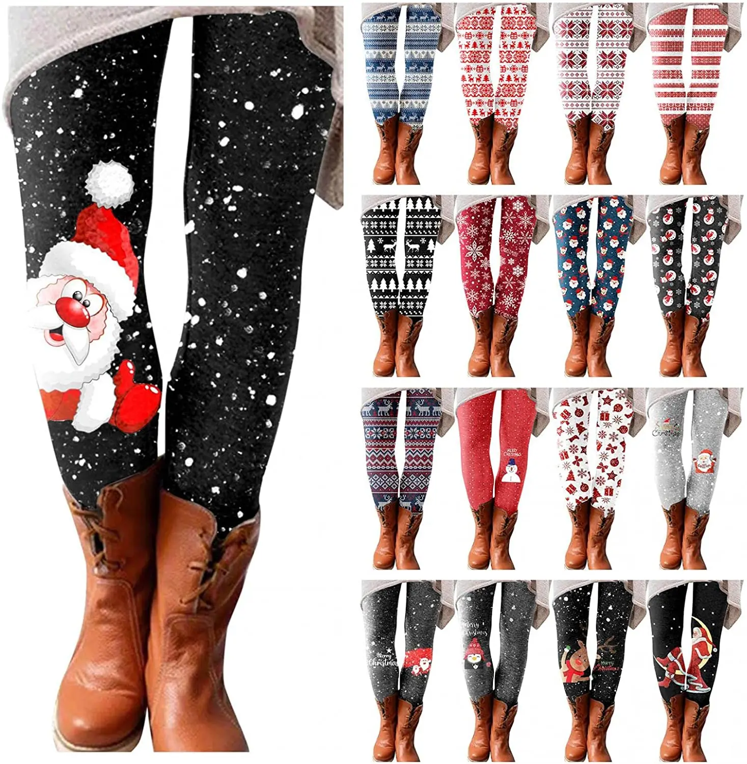 christmas leggings