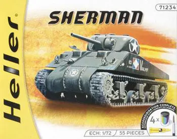 

49983 1/72 Sherman Tank Suit Model Kit