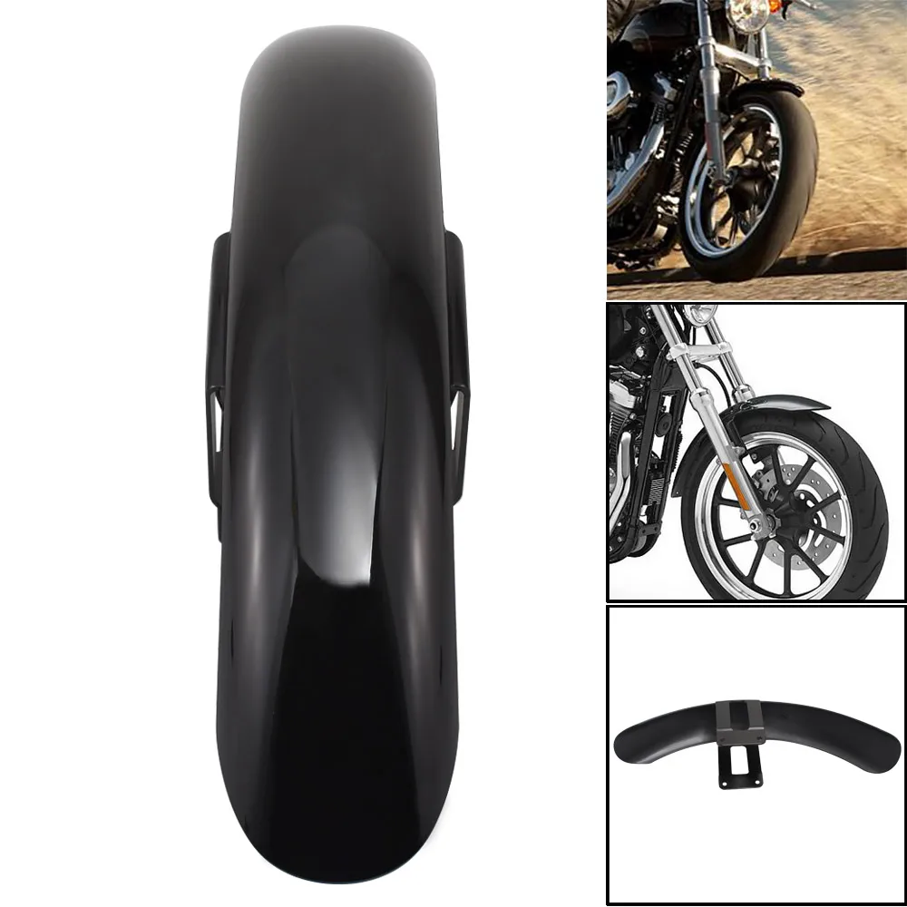 Брызговик для мотоцикла из АБС пластика черный Harley Sportsters XL883 XL1200 N R L 48 72| |
