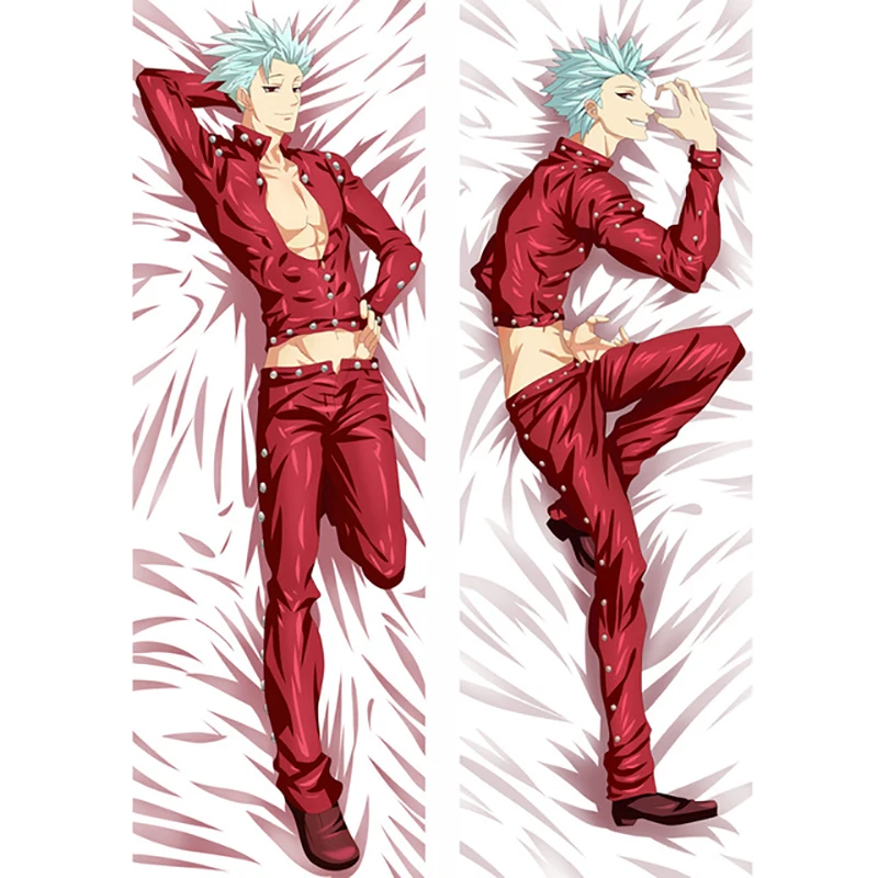 ban seven deadly sins body pillow