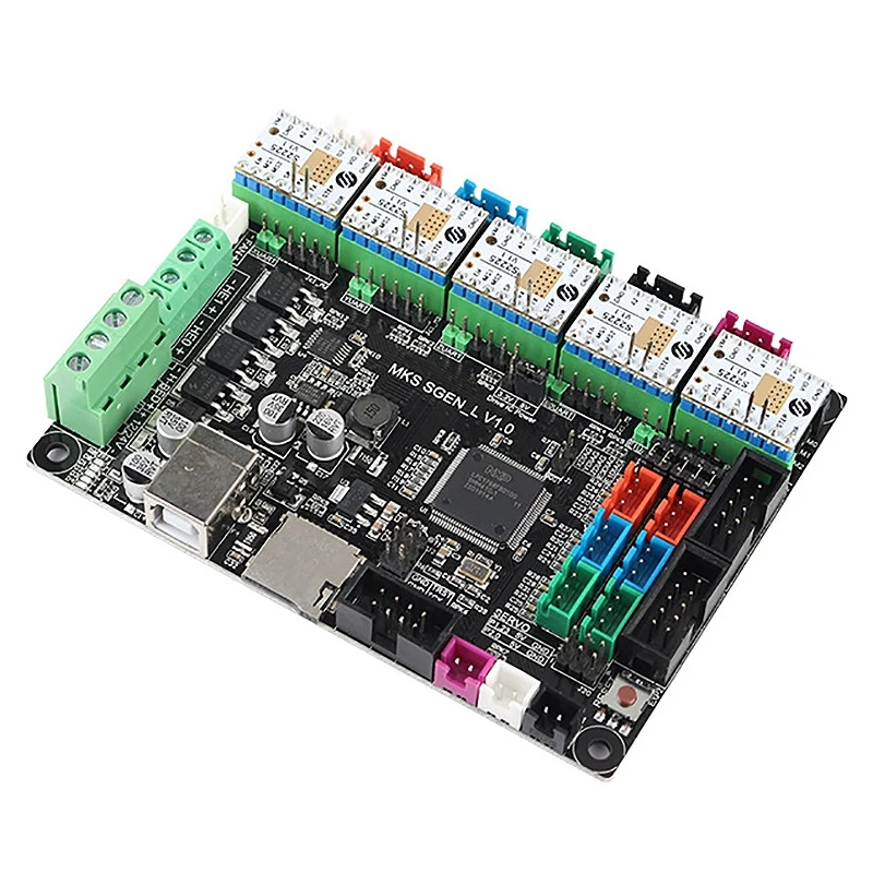 3d принтер плата MKS SGEN L V2.0+ TMC2225 V1.1 x5 ультра-тихий драйвер комплект