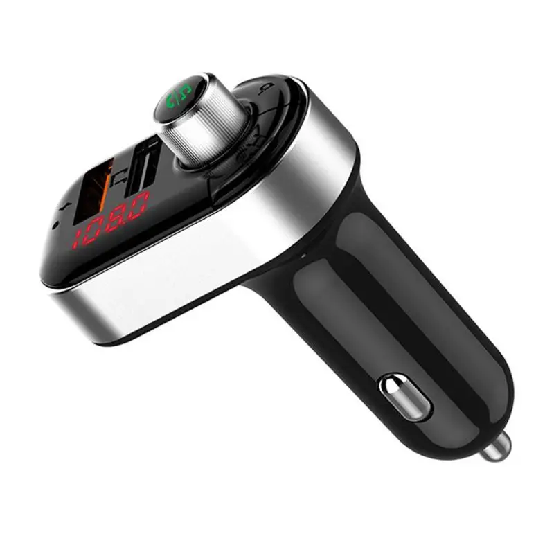 Новинка, 2 в 1, автомобильное зарядное устройство, двойной USB, быстрая зарядка, зарядное устройство для телефона, многофункциональное, Bluetooth 5,0, mp3-плеер, универсальное для большинства автомобилей