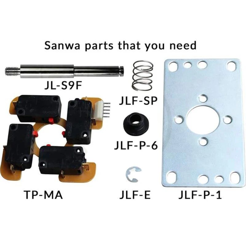 Arcade Otto Diy V5 Japanese Version Kit For Sanwa Jlf And Hori Hayabusa Upgrade Kits For Sanwa Jlf Tp 8yt Hayabusa Joystick Coin Operated Games Aliexpress