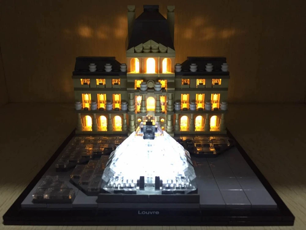 louvre lego architecture set