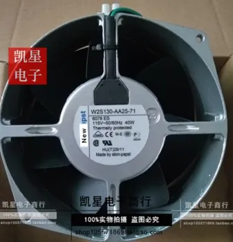 

For ebm-papst W2S130-AA25-71 Server Cooling Fan AC 115V 41/38W 50/60Hz 172x150x55mm 2-wire