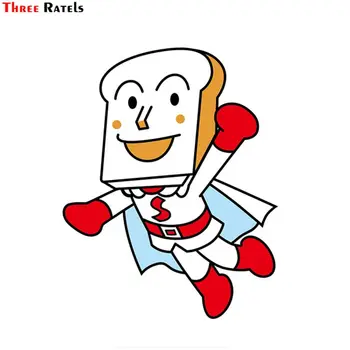 

Three Ratels FC418 anpanman cartoon 3D Stickers for car windshield