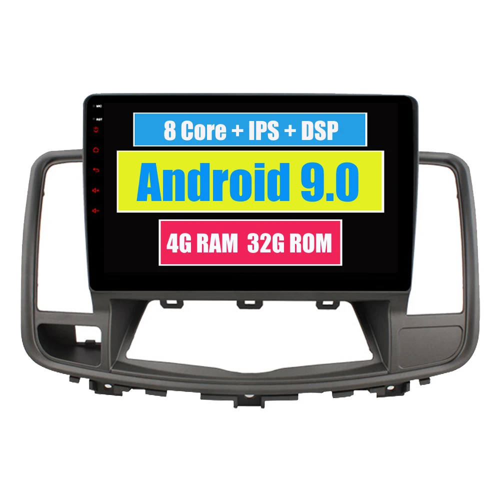 Clearance RoverOne Android 9.0 Octa Core Car Radio GPS For Nissan Teana 2008 - 2012  Touchscreen Multimedia Player Stereo Teana Head Unit 0