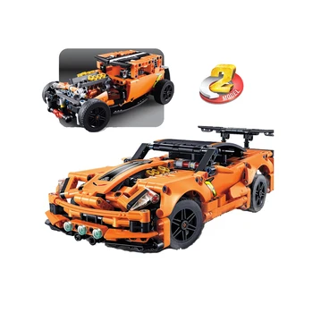 

13384 TECHNIC 2in1 ZR1 42093 City TECHNIC Building Blocks Toys bricks toys for children