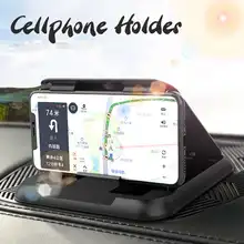 Автомобильный gps Держатель для навигации 3,5-6,5 дюймов подставка для телефона Автомобильная приборная панель Противоскользящий Коврик Стабильный кронштейн для планшета подставка для iPhone