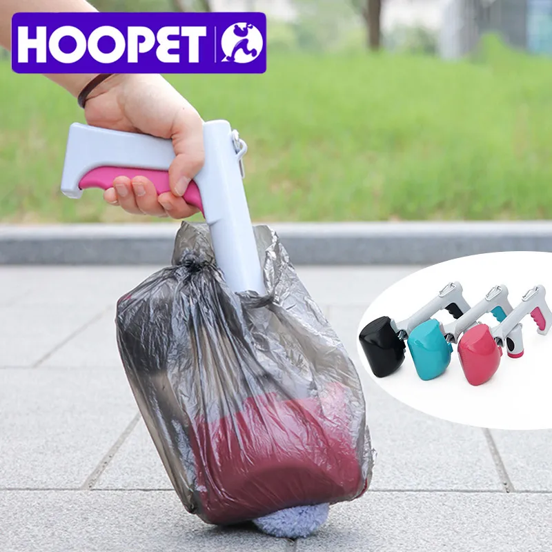 Waste-Cleaner Pooper-Scooper Pets-Cleaning-Tools Clean-Pick-Up Travel-Handle HOOPET Outdoor