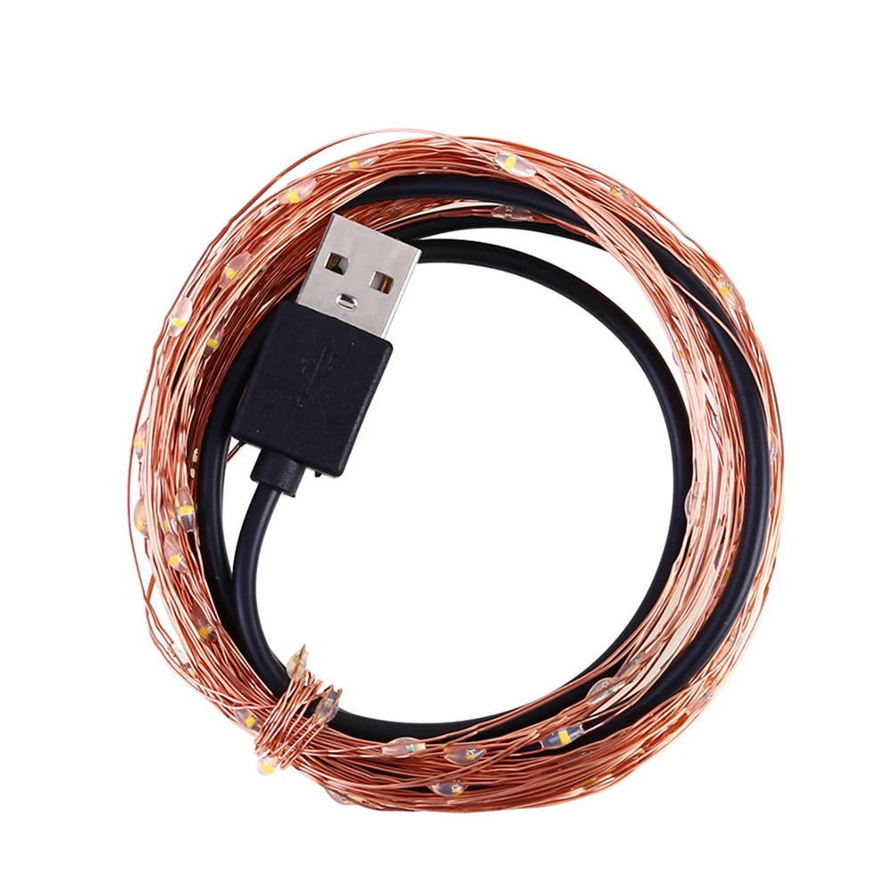 2M-5M-10M LED Photo Clip USB Or Battery LED String Lights Fairy Lights Garland Christmas Decoration Wedding Party Lamp Strip 11