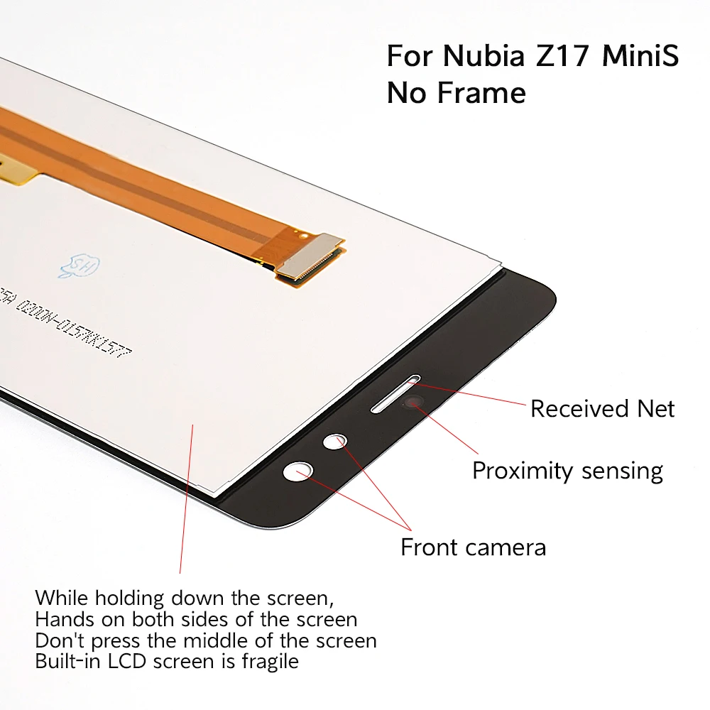 5 2 дюймов для ZTE Nubia Z17 mini S NX589J NX589H ЖК дисплей с сенсорным экраном дигитайзер miniS