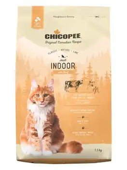 

Chicopee CNL cat adult indoor for pet cats with говядиной-1, 5 kg x 1 pc