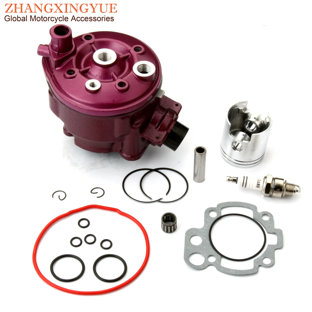 49mm 90cc Big Bore Cylinder Kit \u0026 Head For Rieju 50 Drac MRT Pro Enduro NKD  RR SM Spike Cross Funbike 50cc LC 2T AM6 Minarelli| | - AliExpress