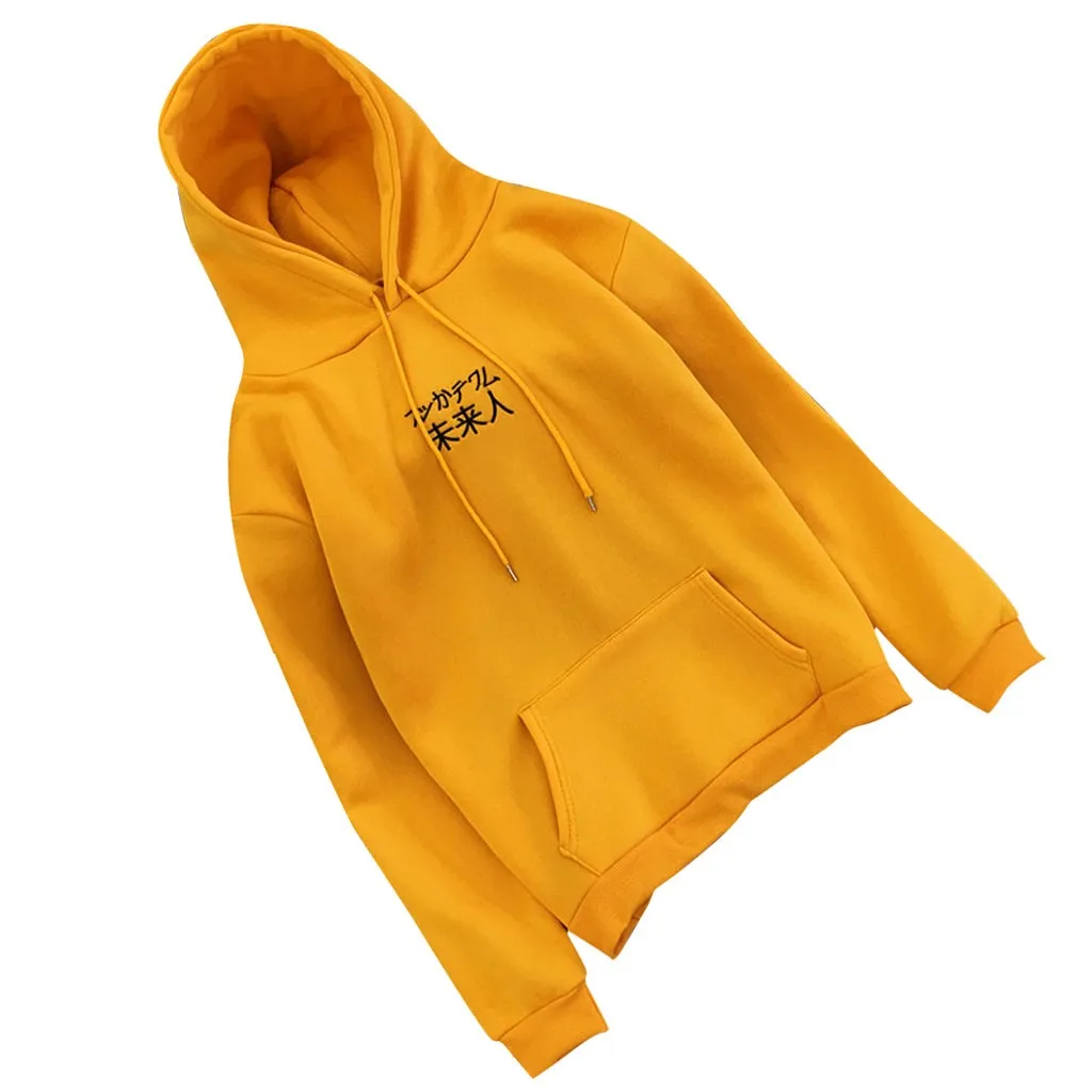 JAYCOSIN fashion new ladies loose plus velvet hooded sweatshirt fashion casual sports sweatshirt sister couple style daily