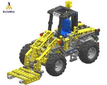 

BuildMoc Technic Car Toys For Boys Classic Transporter Building Blocks MOC City Vehicle Bricks Educational Toy For Children Gift
