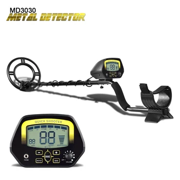 

Professional Metal Detector MD3030 Underground Treasure Hunter LCD Display Gold Digger Under Shallow Water Portable Lightweight