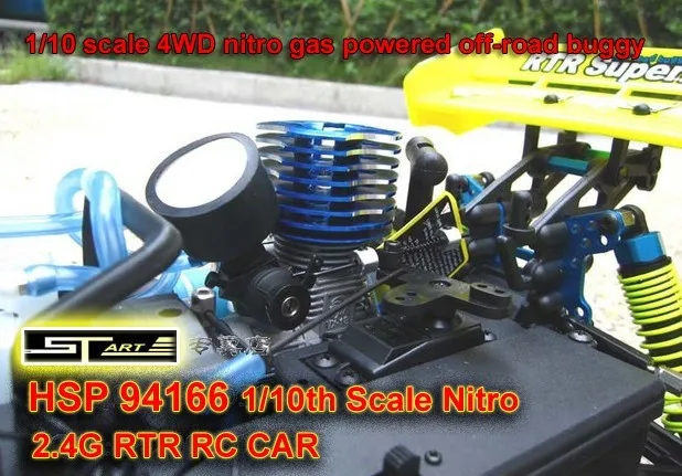 HSP 94166 4WD nitro Off-Road RC Buggy CAR