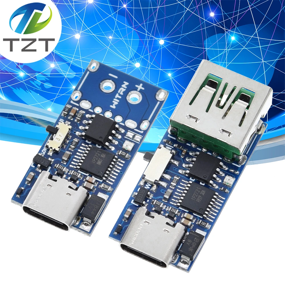 유형 C USB C PD2.0 PD3.0 DC 스푸핑 사기 빠른 충전 트리거 폴링 감지기 USB PD 노트북 전원 공급 장치 ...