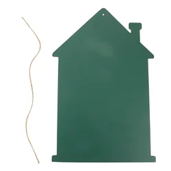 Placa colgante de pared para puerta, placa creativa en blanco, tablones de mensajes para cafetería, 1 unidad