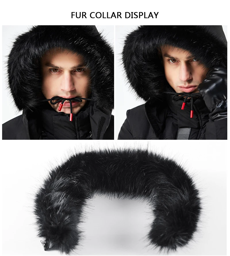 Новая зимняя мужская куртка средней длины, утепленная, плюс размер 3XL, верхняя одежда, стеганое пальто с капюшоном, тонкая парка, хлопковая стеганая куртка, пальто