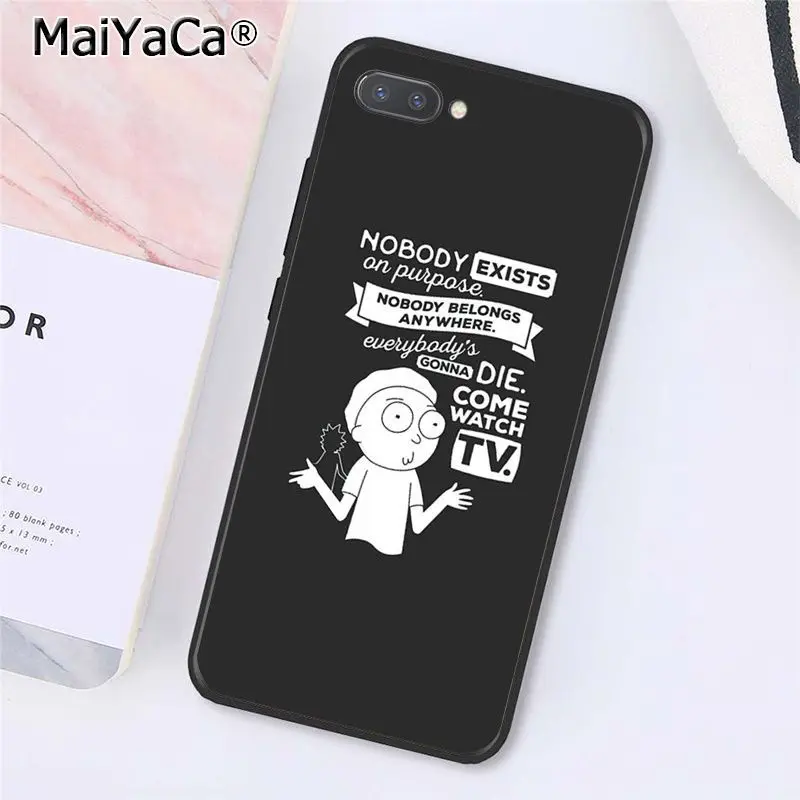 MaiYaCa Рик и Морти чехол для телефона для huawei смартфона Honor 8X9 10 20 Lite 7A 8A 5A 7C 10i 20i View20 - Цвет: A8