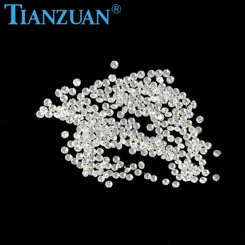 

1.1-2.9MM DF color white Round Brilliant cut moissanite loose gems stone