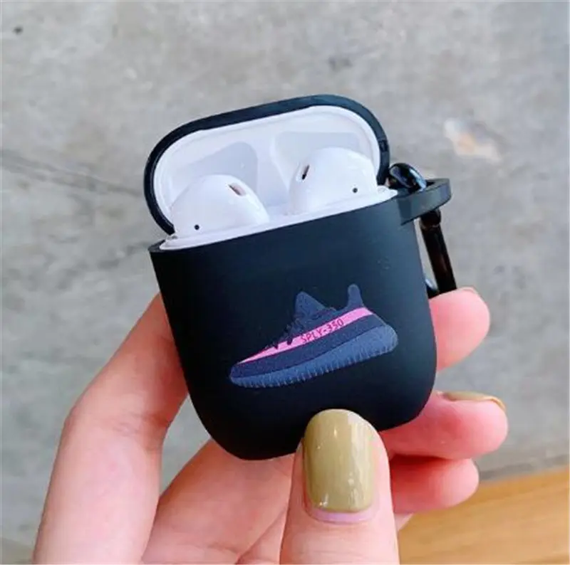 Милые Мультяшные беспроводные Bluetooth наушники aipods Чехлы для Apple Airpods 1 2 гарнитура мягкий силиконовый защитный чехол - Цвет: 16