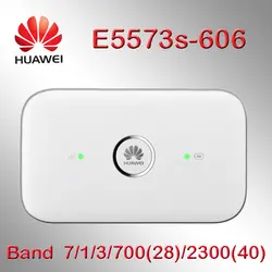 Открыл E5573 E5573s-606 CAT4 150 м 4G LTE FDD 700/1800/2100/2600 мГц TDD 2300 мГц 3G Wi-Fi маршрутизатор Беспроводной Мобильный Wi-Fi