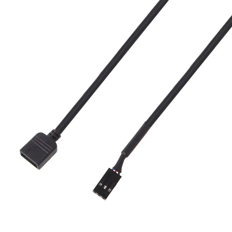 

5V 3 PIN RGB VDG Adapter Line Connector for Motherboard 5V 3Pin VDG to Normal 3Pin Conversion Cable