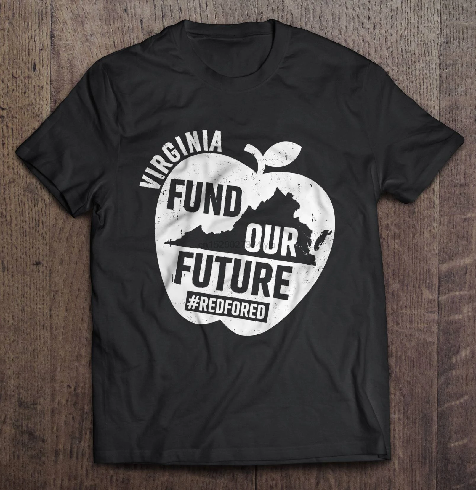 Мужская забавная футболка модная Virgina Fund Our Future # Redfored женская |