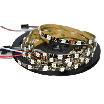 

16.4FT x 5mm S shape type 240 Pixels SK6812 Programmable Addressable Full color LED Strip Light DC5V Not Waterproof jk1808