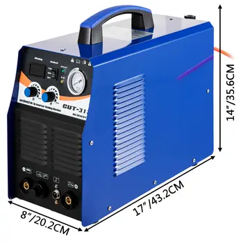 Cheap Air Plasma Cutter 3 In 1 Multi Welder Machine 120A TIG/MMA/Stick Welding Machine